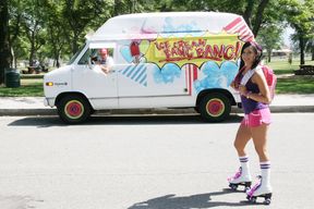 Ashli Orion Gets Banged By The Ice Cream Man