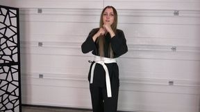 AUTUMN EHR EARNS HER YELLOW BELT (4K)