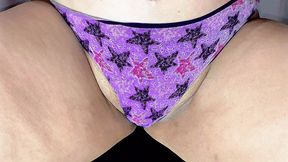 Fat and fleshy pussy. Huge vagina of my mature stepmom