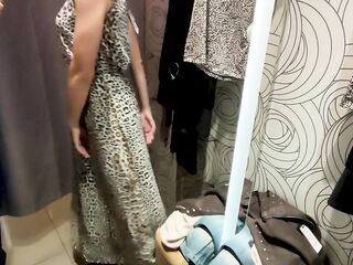 Choosing fresh hawt outfits in the fitting room for my future clips (part two)