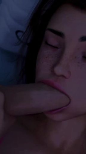 Stepsister Loves Sucking My Huge Cock   Clip 1