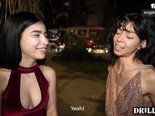 Date Night With My GF Turns Into Anal Three-some