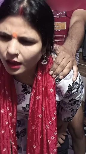 The Land Lord Catches and Fucks the Beautiful Maid in the Room, in Clear Hindi Voice