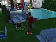 pool party sims 4