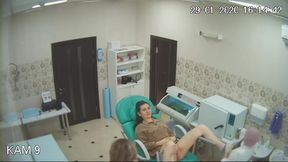 Spying For Ladies In The Gynaecologist Office Via Hi