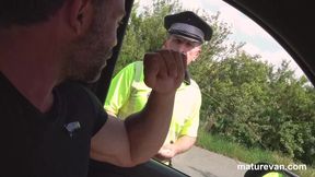 Excuse me, Mr Officer! Wanna get in the MatureVan