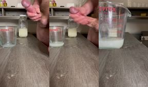 Thick Dick Stud Saving Up a Liter of Cum