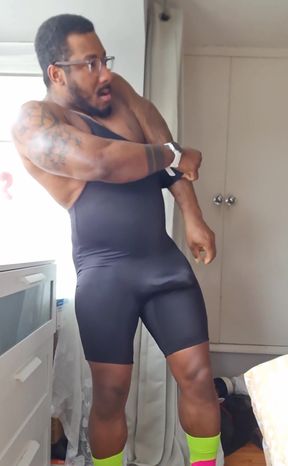 I Fond My Old Weight Lifting Singlet It Still Fits Ish Lol....