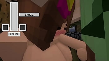 Minecraft - Jenny SexMod Update 1.1 Making love to Jenny while Ellie looks part 2