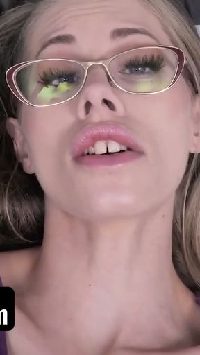 PervMom - Horny Stepson Blasts Huge Sticky Creampie Inside His Skinny Stepmom Kyaa Chimera's Pussy   Clip 1