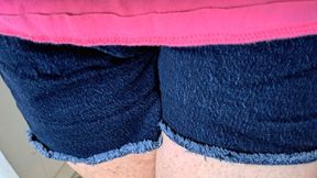 ASMR Wearing New Levi's 501 shorts