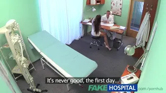 Young doctor fucks his sexy new nurse in a steamy hospital roleplay