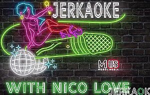 Jerkaoke - cute asian teen competes for big dick