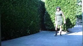 Kiana green dress