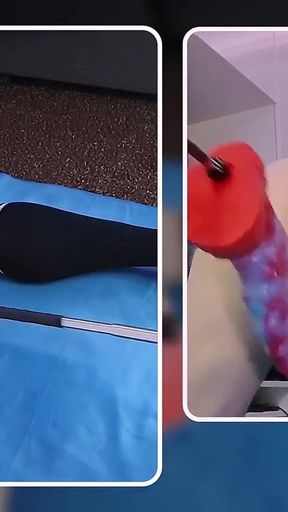 Mike Essex Tries an Impossible Dragon Dildo