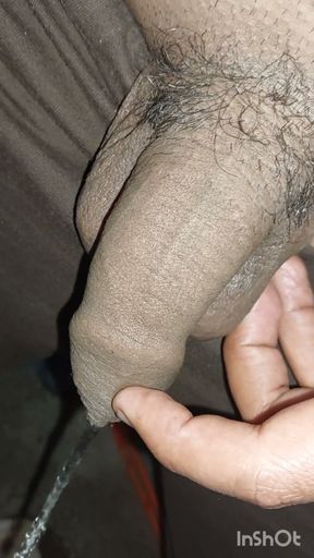 Pissing my big black cock is starting pissing #pissing #black #indiancock #xhamstar   Clip 1