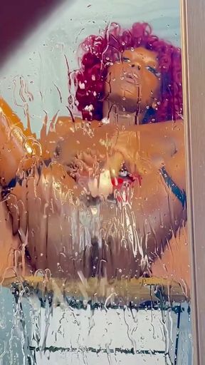 Mirror Soaked! Intense Squirting Session with My New Toy &amp; Vibrator