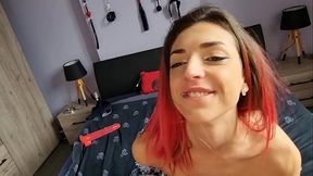 LEILA BOTWIN - DAP cock toy, multiple anal orgasms, DP, ATM, Rimming, Vaginal creampies, Facials, cum swallow