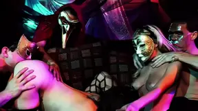 Allie Sin and Hillary Scott′s Filthy Mouths Drink Sperm