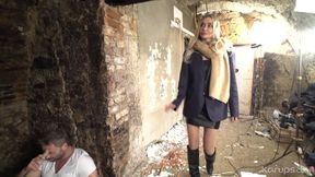 Smoking Hot Blonde MILF Sucks & Fucks Contractor From Gloryhole