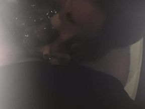 POV Rough Blowjob from redhead slut in bathtub