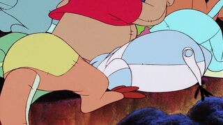 the largest bums in the hundered acre forest