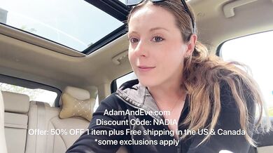 whipped by a monster dildo in my backseat till i gushed