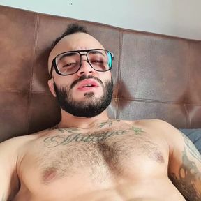 Serious heterosexual Liam Gaell just wants to masturbate at home