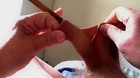 Thursday Foreskin Session With Two Items - Wood