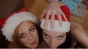 Second Time Sex Fro Christmas With Jenny Manson And Linda Brugal