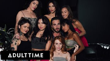 The Turned Out by Slutty Sex Addicts in Hard Group Frenzy