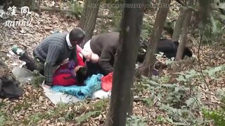 Two Asian whores are fucked by their clients