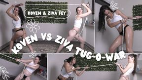Ziva Fey Tug O War With Koven