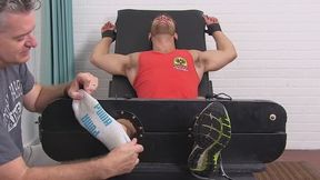 Gorgeous Blayne Tickled In the Chair