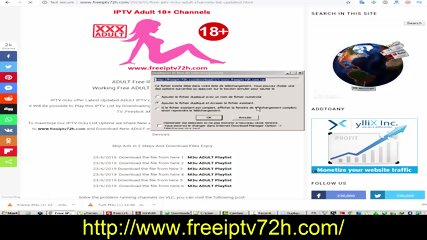 IPTV M3U #ADULT 18+ CHANNELS PLAYLIST FOR VLC PLAYER