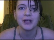First Date with a Giantess- eating, dancing, talking