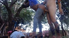 o boy ficou louco com a neguinha dando o cuzinho