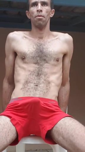 Epic moment from "jerking off in the backyard until I cum a lot"