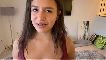 Little Latina Step Sister Helps Decorate : Amira Mae : DirtyTale : Danny Dirt