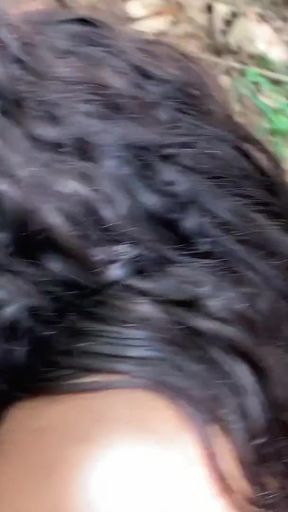 Fucking cuckold wife in the woods   Clip 2