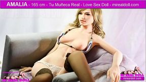Amalia - 165 cm - Tu Mu&ntilde_eca Real - Love Sex Doll - &iexcl_A Follar!