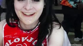 Ivy Minxxx Gives a Messy Blowjob in Public