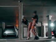 QUICKIE IN A PARKING LOT