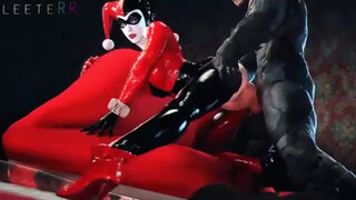 Harley Quinn is often making love with various superheroes, because it always feels so good