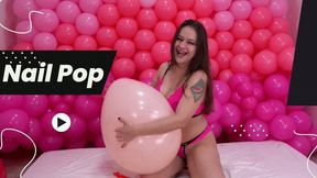 Alice Balloon Nail Pop Love