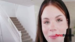 Young stepdaughter gets taboo fucked by old stepdad