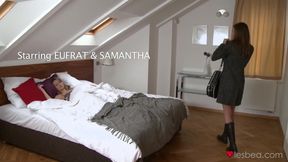 Lesbea - a Business Trip Turns Into a Full on Lesbian Party