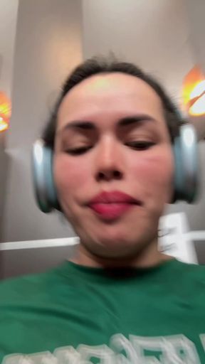Andra Rose strips down for a private show