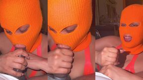 your girlfriend really cheating with a ski mask on