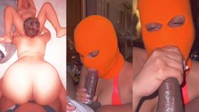 your girlfriend really cheating with a ski mask on